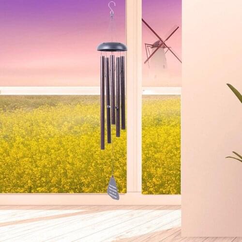 5 Tube Wind Chime Bell Window Garden Yard Home Room Decoration Holiday Gift