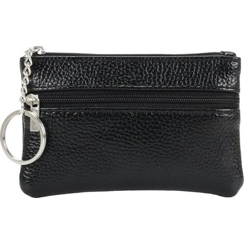 Women Men Coin Purse Men Small Bag Wallet Change Purses Zipper Money Bags Children Mini Wallets Leather Key Holder