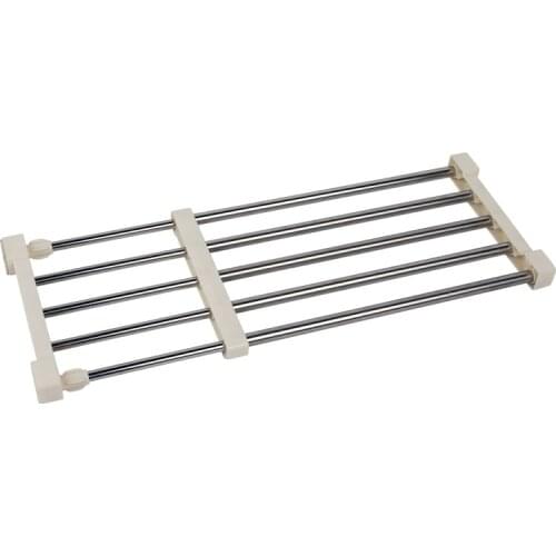 Layered Seperator Durable Storage Holder Rack Kitchen organizer Scalable Partition Shelves for Wardrobe or Cabinet Free Nail