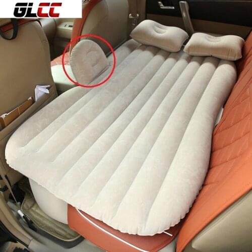 GLCC Camping Bed Foldable Inflatable Bed for Children Soft Outdoor Camping Air Mattress Travel Cushion Gift steering wheel cover