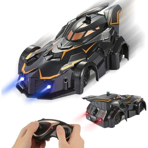 Remote Control Wall Climbing Car Anti Gravity Ceiling Racing 360 Rotating Stunt Drift Wireless Electric RC Car Toys For Children