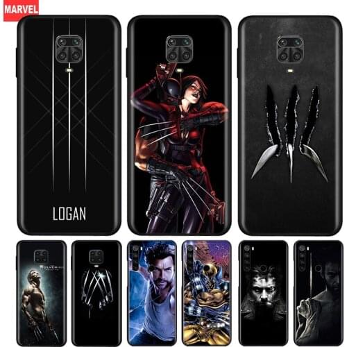 Silicone Cover Wolverine Marvel For Xiaomi Redmi Note 10 10S 9 9S Pro Max 9T 8T 8 7 6 5 Pro 5A Phone Case