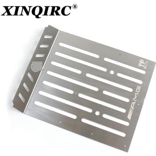 Trx-6 stainless steel trunk trim panel and trunk cover are applicable to 1 / 10 traxxas trx6 g63 remote control auto parts