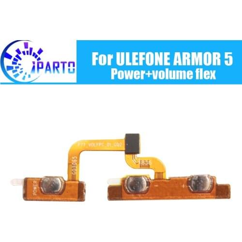 ULEFONE ARMOR 5 Side Button Flex Cable 100% Original Power + Volume button Flex Cable repair parts for ARMOR 5