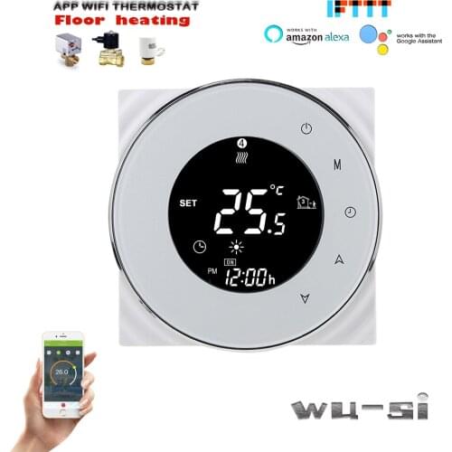 95-240VAC 3A Smart WIFI thermostat for water floor heating controller