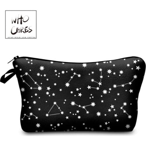 Who Cares Fabric Cosmetic Bags