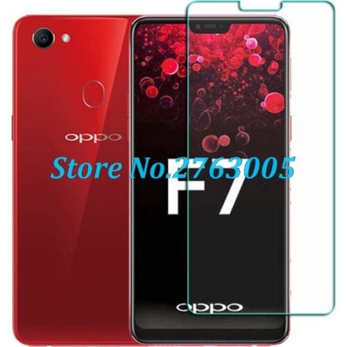 Tempered Glass For OPPO F7 CPH1819, CPH1821, 1821 6.23" Protective Film Screen Protector Phone cover