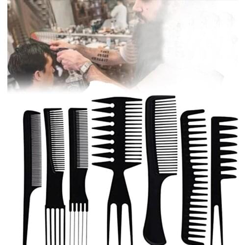 10PCS Kapmore Hair Styling Comb Lightweight Hair Cutting Comb Hairdressing Comb Multifunctional Hair Design Hair Comb Makeup
