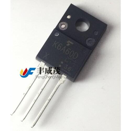 100% New&original K6A60D TK6A60D TO-220F MOS 6A/600V In Stock