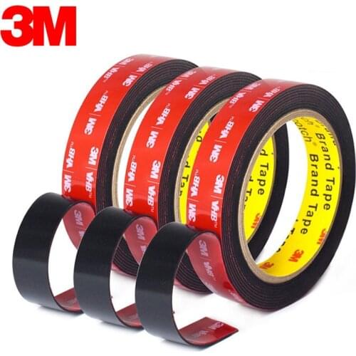 3M VHB Heavy Duty Mounting Tape 5952 Black, 3/4 in x 36 yd 45 mil