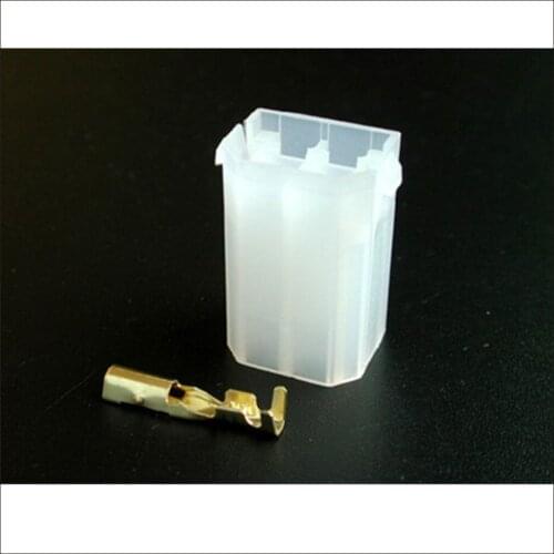 50SET wire connector female cable connector male terminal Terminals 4-pin connector Plugs sockets seal Fuse box DJ3042-2.3-21