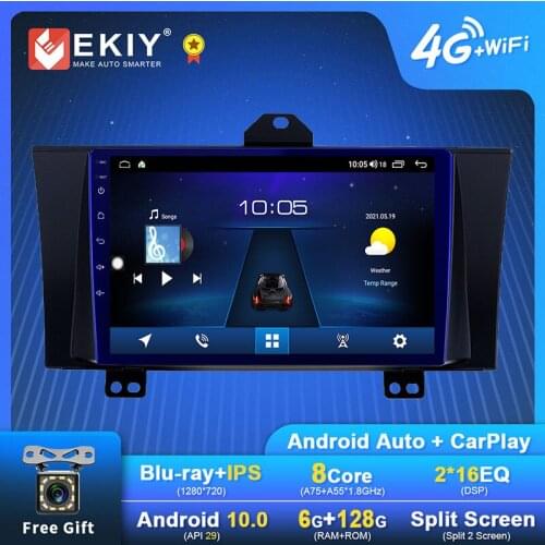 EKIY Android Car Radio For Honda Elysion 2012-2015 Navigation GPS 1280*720 IPS DSP Carplay Multimedia Player Auto Stereo DVD BT