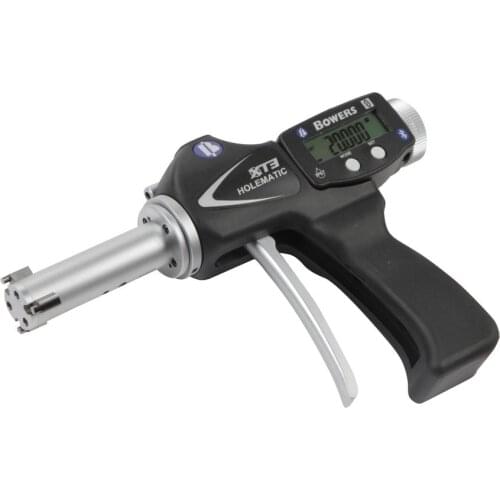 BOWERS XT3 Digital Pistol Grip Bore Gauge XTH-20M XTH-25M XTH-35M XTH-50M 3 points inside micrometers built-in bluetooth metric
