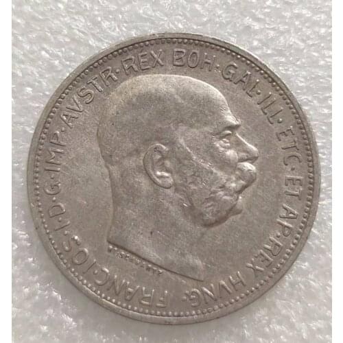 Austrian 1912 Kronor Old Real Silver Coin100% Original Coins Europe Collectible Coin