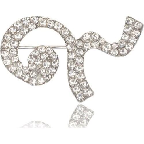 Fast Shipping 100 pcs/ Lot Wholesale Crystal Remembrance Memorial Funeral Brooches / Lapel Pins