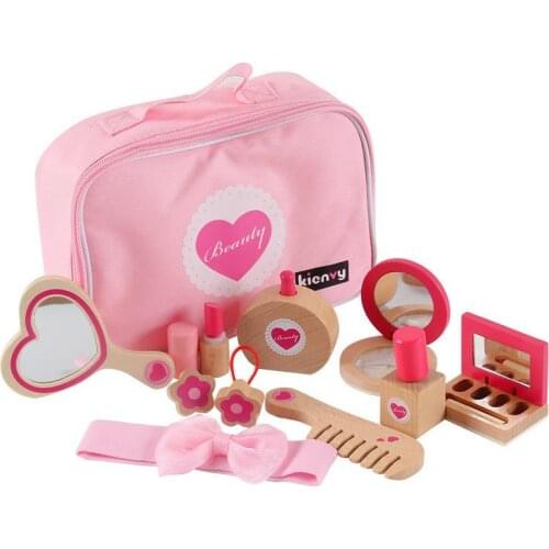 Children Makeup Set Beauty Pretend Play Simulation Cosmetic Bag Medical Kit For Children Baby Early Educational Toys Girl Toys