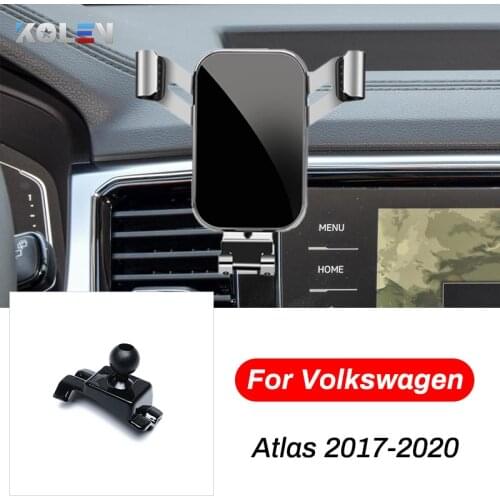 For Volkswagen VW Atlas 2017 2018 2019 2020 Car Mobile Phone Holder Gravity Stand GPS Special Mount Support Navigation Bracket