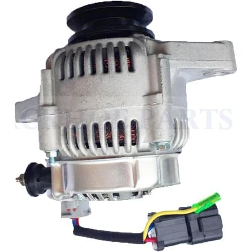 Alternator 101211-2951 119626-77210 12V for Excavator R60-7 Yanmar Engine 4TNV94