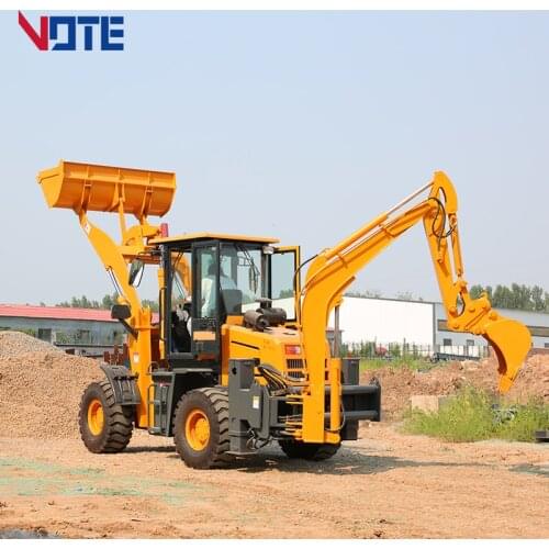 Long Boom Mini Backhoe Loader Crawler Higher Quality Diesel Engines Drive On Various Models Price