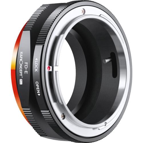 K&F Concept FD to Nex E Mount Lens Mount Adapter for Canon FD FL Mount Lens to E NEX Mount for Sony E Pro Mount Camera Adapter