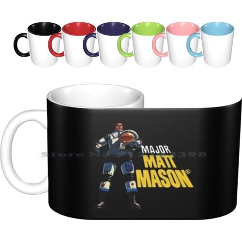 Major Matt Mason Ceramic Mugs Coffee Cups Milk Tea Mug Major Matt Mason Space Cannon Vintage Toy Retro The 60s Outer Moon Sun