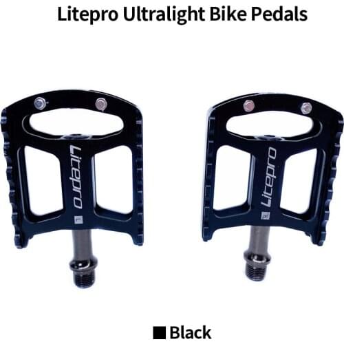 Litepro For Brompton Folding Bike Aluminum Alloy Mountain Bike Hollow Bearing Pedals Road Bicyle Parst