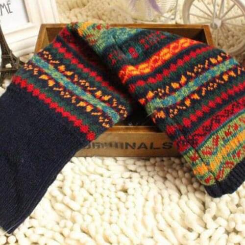 Fashion 2020 Spring Girls Gaiters Camouflage Hue Thick Woolen Leg Warmers Womens Knee High Socks And Boot Cuffs Gaiters