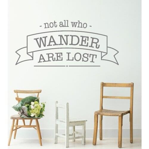 New Design Inspirational Quotes Wall Stickers Living Room Bedroom Art Decor Mural Office Vinyl Poster Removable Hot Decals LC352