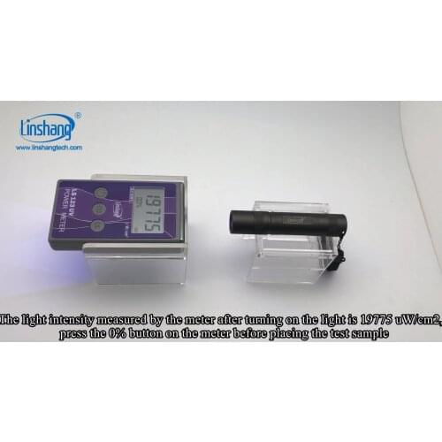 Portable UV Power Meter Linshang LS123 Measure Ultraviolet Radiation Intensity Radiance Density Rejection Rate