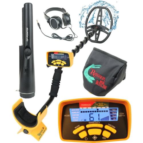 High Sensitive Super Stable LCD Display Underground Metal Detetor MD-6450 5 Modes for Coin and Gold Adults Gifts