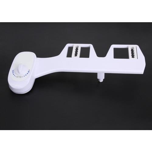 Adjustable Bathroom Bidet Fresh Water Spray Non-Electric Mechanical Bidet Toilet Seat Nozzle Attachment