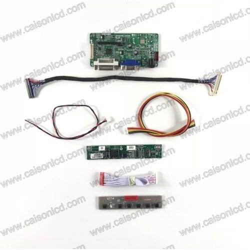 RT2281 LCD controller board support DVI VGA for 19 inch LCD panel 1440X900 M190CGE-L20 M190MWW4 R2 M190PW01 V8 M190PW01 V80k
