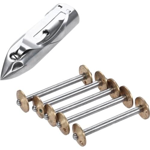 6pcs/set Metal Shuttle Bobbin Case 83505 +5pcs Shuttle Bobbin 8228 For Singer 27 28 127 128 Treadle Household Sewing Machine