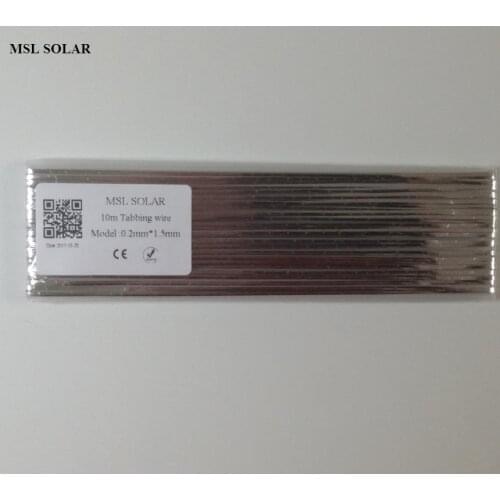 ALLMEJROES DIY Solar Panel Solar Cell Welding Strip 30feet 0.2mm*1.5mm Tabbing wire solder wire Copper content more than 99.97
