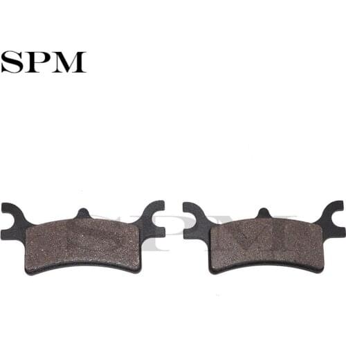 Motorcycle Rear Brake Pads for POLARIS 330 Trial Boss 2005-2013 Sportsman 400 2003-2005 500 Predator 2006
