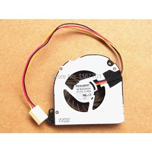 100% Original Laptop/Notebook CPU Cooling Fan For HP All in one 100 eu 100eu NFB55A05H J414F001 F1FA3M 0.42A 3pin Cooler