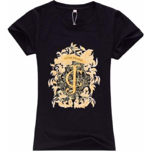 2021 summer new womens brand cotton T-shirt fabric wear cotton T-shirt ladies T-shirt high-grade size M-XXXL