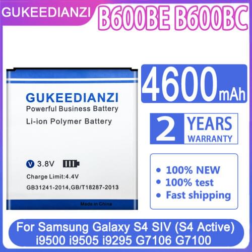 High Capacity Battery B600BC B600BE B600BK For Samsung GALAXY S4 I9500 I9502 I9295 GT-I9505 I9508 I959 I337 I545 I959 6650mAh