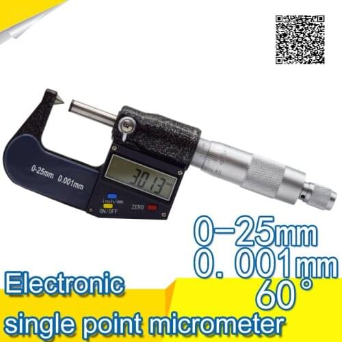 Digital Micrometer for external measurements 0-25 mm / 0.001mm micrometer electronic acute Electronic Single point micrometer