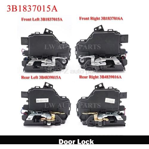 Door Lock Latch Actuators Front Rear Left Right For Passat B5 Golf MK4 3B1837015A 3B1837016A 3B4839015A 3B4839016A