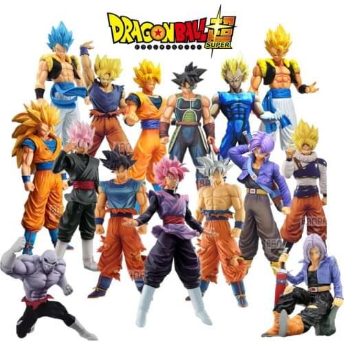 Anime Figure Dragon Ball Super Son Goku Broly Vegeta Trunks Manga Figma Model Super Saiyan Toys Model Gogeta Zamasu Gohan Statue