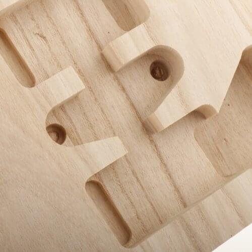 Sycamore Wood Guitar Body Unfinished for ST Guitar DIY Material Luthier Tool