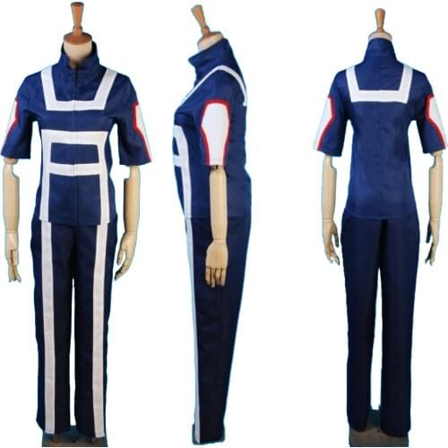 Boku No Hero Academia My Hero Academia Gym Suit High School Uniform Sports Wear Outfit Anime Cosplay Costumes