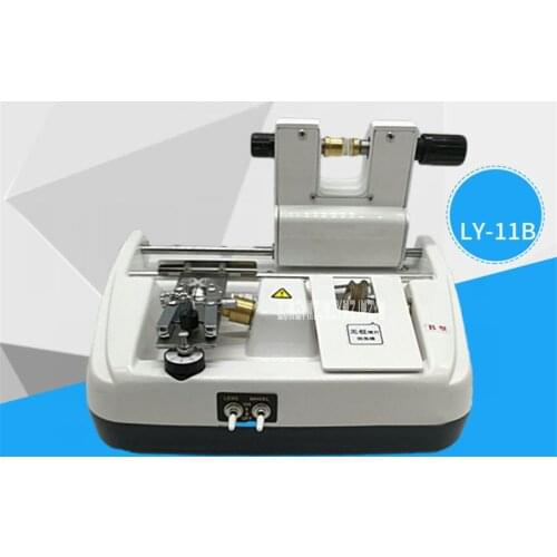 LY11B Lens Slotting Chamfering Machine Lens Processing Equipment Glass Lens Slotting Machine Lens Edging Machine 110V/220V 80W