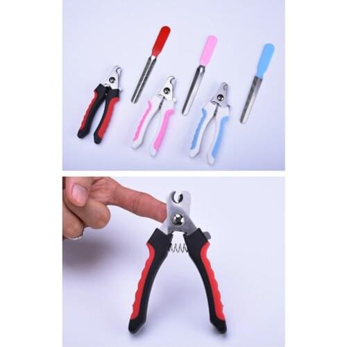 Dog Nail Clippers and Trimmer With Safety Guard Razor Sharp Blades Pet Grooming