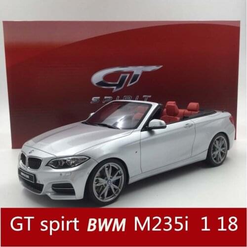GT Spirit 1:18 For BMW M235i convertible Open car Diecast Car Model Boys Girl Gift Collection Metal,Plastic,Rubber