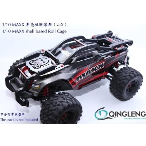 Nylon Roll Cage Roll Bar Sway Bar for 1/10 TRAXXAS MAXX Factory Car Shell Body Vehicles Frame Protection