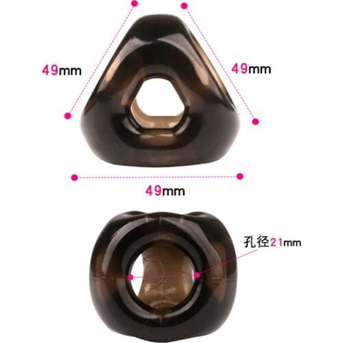 Wholesale Penis Ring Cock Ring Delay Ejaculation Penis Enlargement Sex Toys for Men Male Scrotal Binding Silicone Elastic