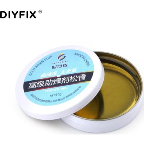 DIYFIX Welding Soldering Paste Flux Mild Rosin Environmental PCB IC Parts Welding Gel Tool for Metalworking Tools Solder Paste