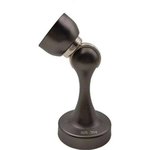 Portable Door Stopper Punch-free Protection 304 Stainless Steel Magnetic Anti-collision Door Buffer for Bathroom Door Accessory